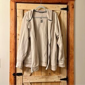 All in Motion | Cream Zip-Up Hoodie